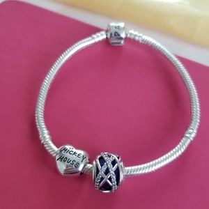 Pandora Bracelet w two charms
